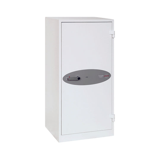 Phoenix White Fire Ranger Cabinet Size 1 Key Lock FS1511K