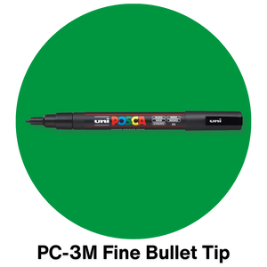 Posca Paint Marker, PC-5M Medium Bullet, English Green