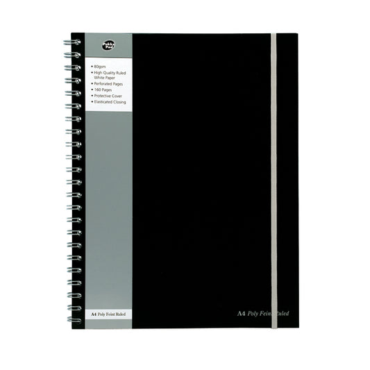 Pukka Pad Polypropylene Ruled Jotta Notebook A4 (Pack of 3) SBJPOLYA4