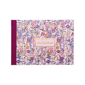 Pukka Pad Bloom Visitors Book Cream 9688-BLM