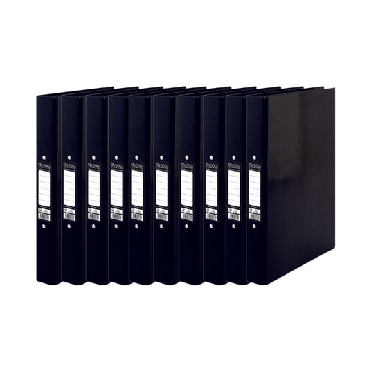 Pukka Brights Ringbinder A4 Black (Pack of 10) BR-7765