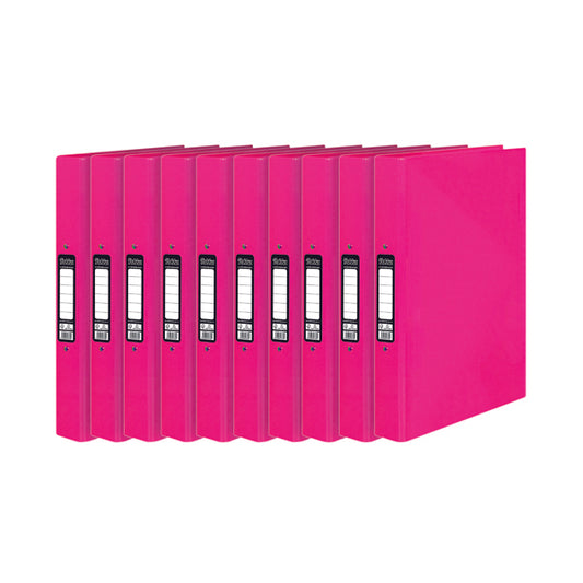 Pukka Brights Ringbinder A4 Pink (Pack of 10) BR-7772