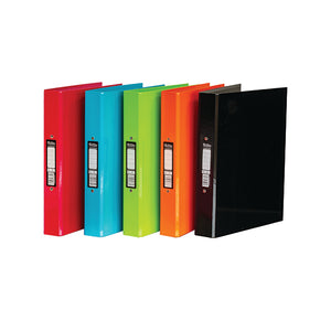 Pukka Brights Ringbinder A4 Assorted (Pack of 10) BR-9449