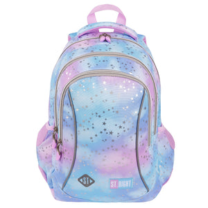 School Bag 15 Inch - Pastel Stars