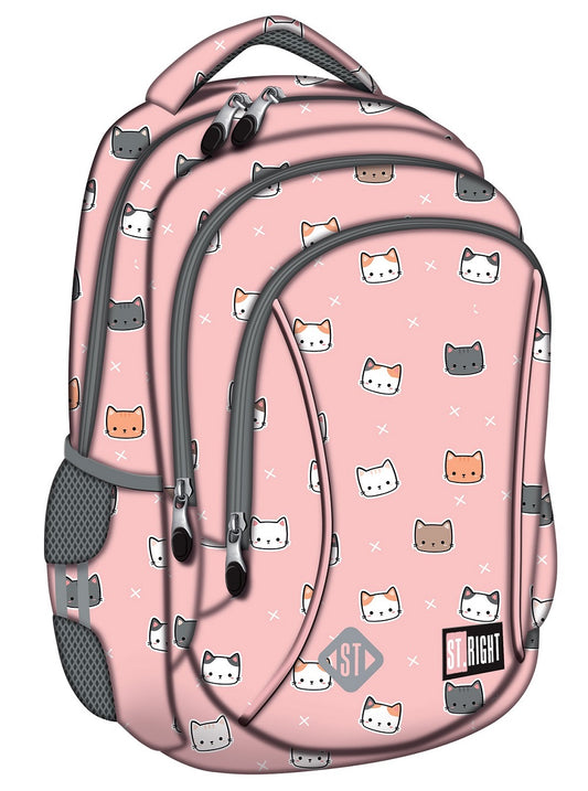 School Bag 15 Inch - Candy Kitties