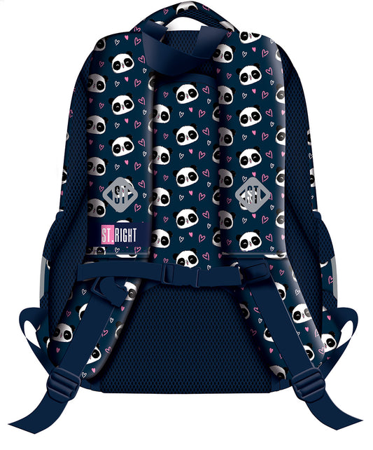 School Bag 15 Inch - Panda Love