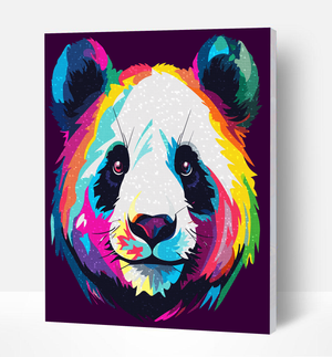 Panda Face Diamond Art