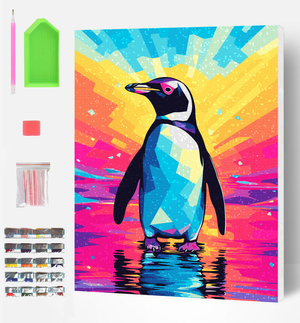 Penguin Diamond Art