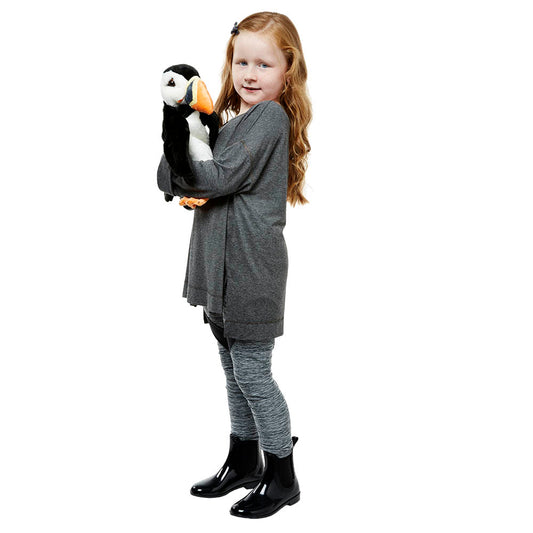Long-Sleeved Glove Puppets: Puffin