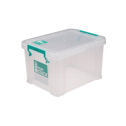 StoreStack 1 Litre Storage Box W180xD110xH90mm Clear RB00814