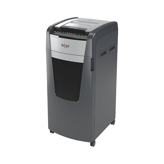 Rexel Optimum AutoFeed+ 600M Micro-Cut P-5 Shredder Black 2020600M