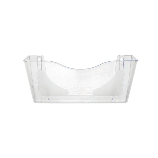 Deflecto Crystal Landscape Literature Holder A4 CPO74YTCRY