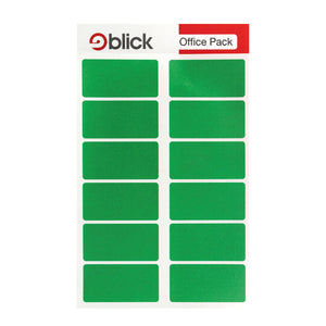 Blick Labels in Office Packs 25mmx50mm Green (Pack of 320) RS019558