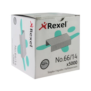 Rexel No 66 Staples 14mm (Pack of 5000) 06075