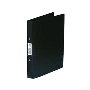 Rexel Budget 2 Ring Binder Polypropylene A4 Black (Pack of 10) 13422BK