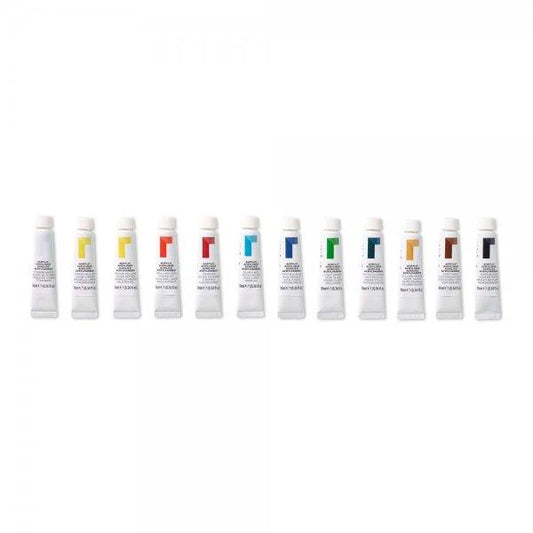 Reeves Fine Acrylic Paint Set (12 x 10ml)