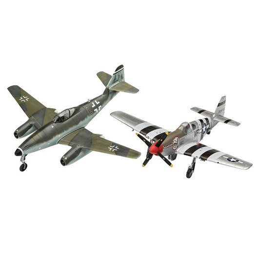 Revell Model Set Combat Set - Me262 & P-51B Mustang