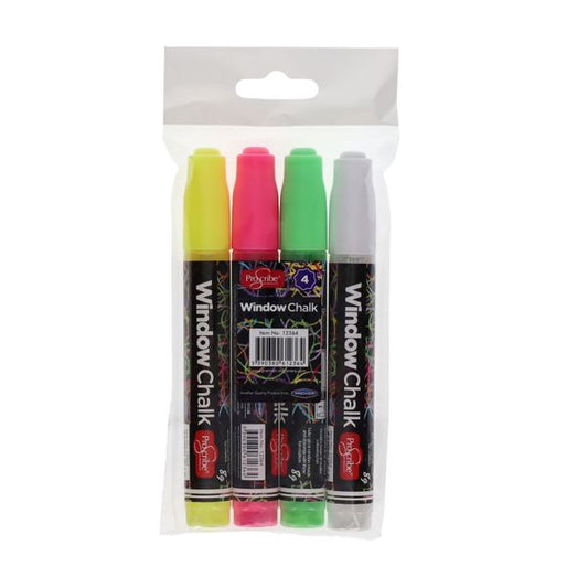 ProScribe 8g Window Chalk Markers (Pack of 4)