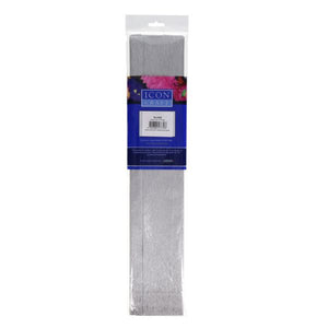 Icon Craft Crepe Paper - Silver