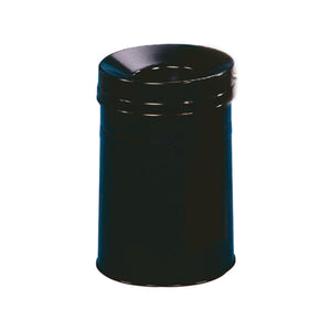 Waste Bin 30.9 Litre Fire Extinguishing Lid Black 309588