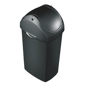 Plastic Bin Swing Lid 40L Grey 376201