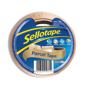 Sellotape Brown Parcel Tape 48mmx50m (Pack of 8 SRP) 1760686