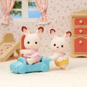 Sylvanian Families Chocolate Rabbit Twins