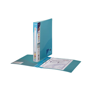 Snopake 2 Ring Binder 25mm A4 Blue (Pack of 10) 10180