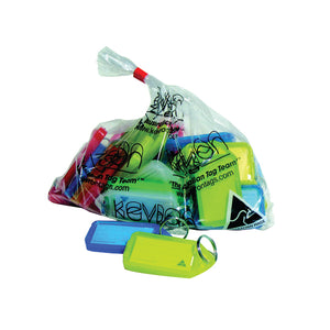 Kevron Plastic Clicktag Key Tag Large Assorted (Pack of 25) ID30AC25