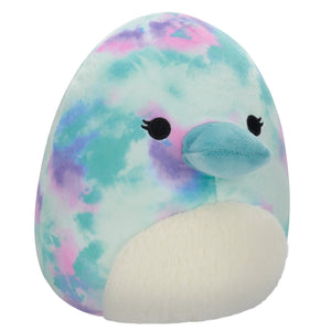 Squishmallows 7.5 Inch - Mitch Watercolor Tie-Dye Platypus