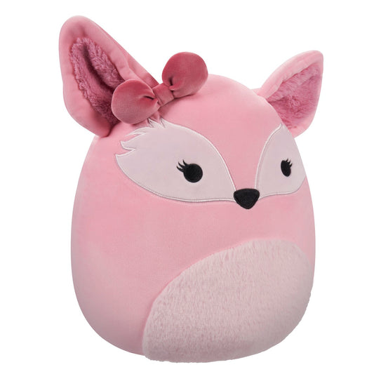 Squishmallows 12 Inch - Miracle Pink Fennec Fox with Bow