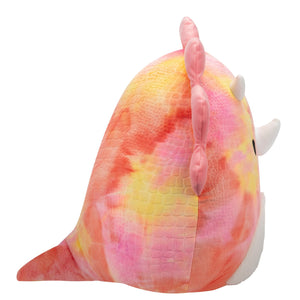 Squishmallows 16 Inch - Trinity Pink Tie-Dye Triceratops