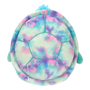 Squishmallows 16 Inch - Cascade Teal Turtle With Tie-Dye Shell