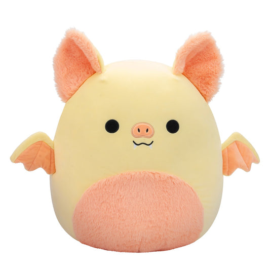 Squishmallow 16 Inch - Meghan Cream and Pink Bat