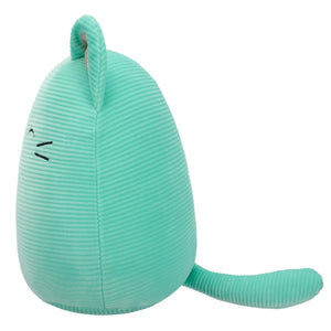 Squishmallows Squisharoys 7.5 Inch -Charisma the Mint Corduroy Cat