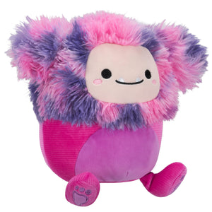 Squishmallows 7.5 Inch -  Woxie the Magenta Bigfoot