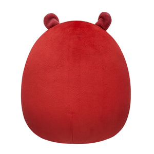 Squishmallows 7.5 Inch -Marcia the Maroon Capybara with Fuzzy Belly