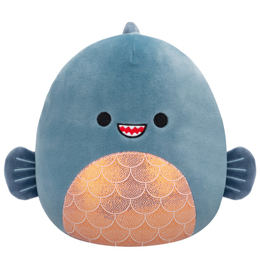 Squishmallows 7.5 Inch - Kurtz the Teal Piranha