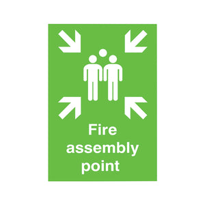 Safety Sign Fire Assembly Point A2 PVC FR04548R