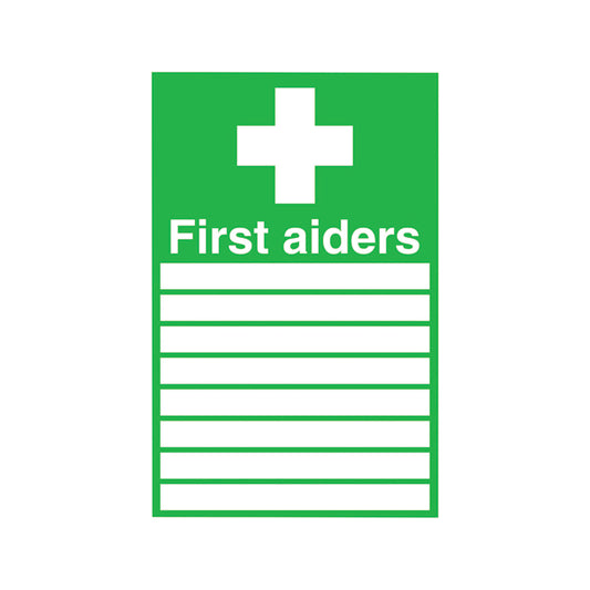 Signslab 300X200 First Aiders S/A