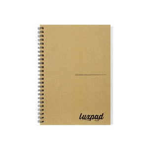 Silvine Luxpad Recycled Hardback Kraft Notebook 160pp A5 THBPINA5KR