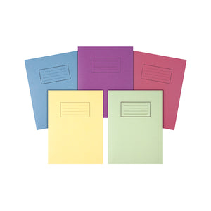 Silvine Exercise Books 229x178mm Assorted (Pack of 10) EX115-S