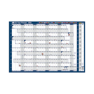 Sasco EU Year Planner Mounted 2024 2410222