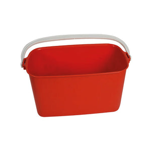 SYR Oblong Bucket 9L Red 821102