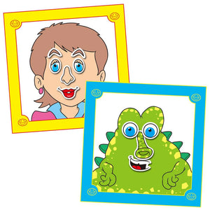 GALT Funny Faces Sticker Book