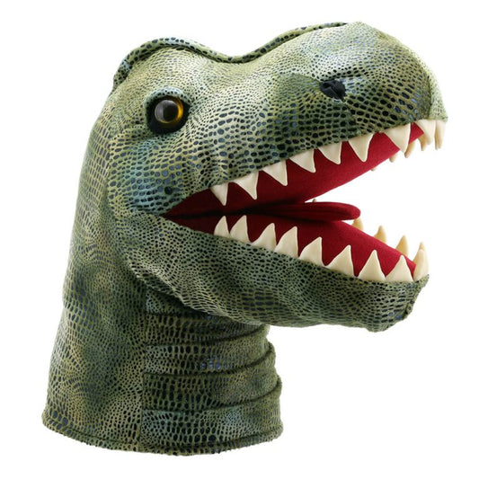 Large Dino Heads: T-Rex Puppet