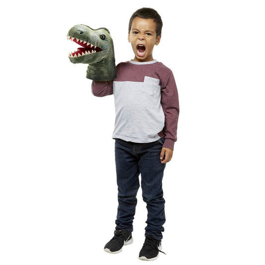 Large Dino Heads: T-Rex Puppet