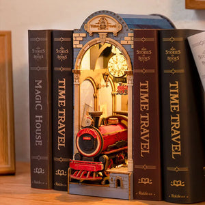 Rolife DIY Book Nook Shelf Insert - Time Travel