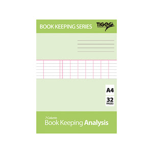 Book Keeping Book Analysis (Pack of 6) 302298