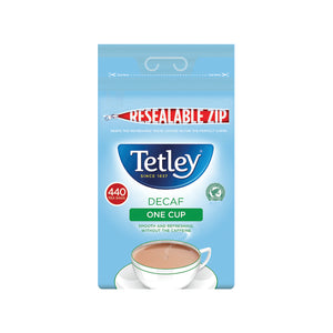 Tetley One Cup Decaffeinated Tea Bags (Pack of 440) 1800A